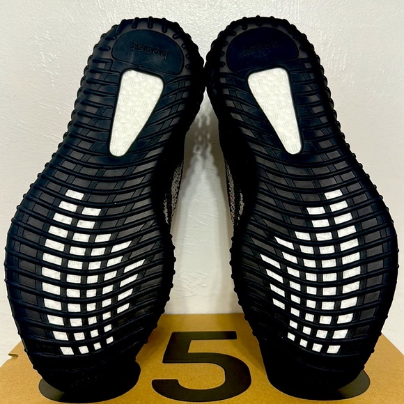 1-Yeezy Boost 350 V2 Carbel/Steel Gray/Solar Red Style#HQ7045, Shoe/Sneaker, 12 - Picture 16 of 17